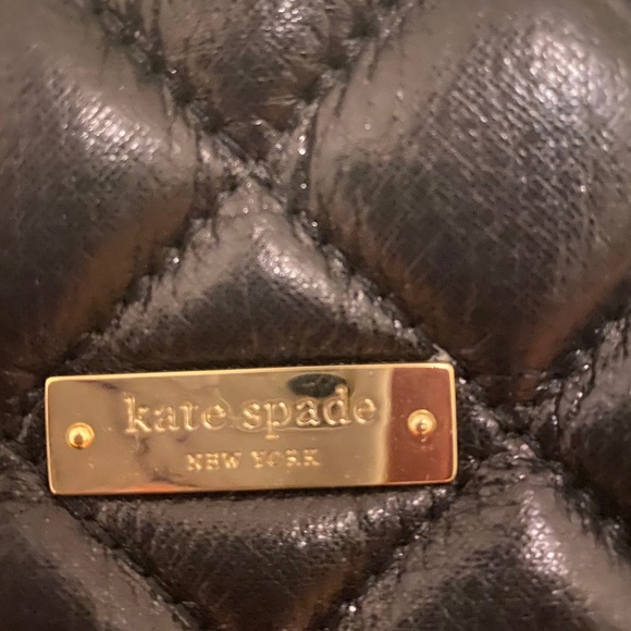 Kate spade quilted purse top handle bag - Picture 3 of 4